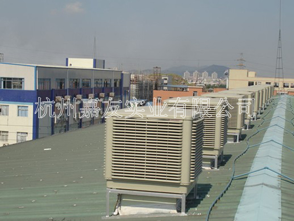 蒸發式冷風機怎么安裝?夏季廠房降溫選嘉友冷風機