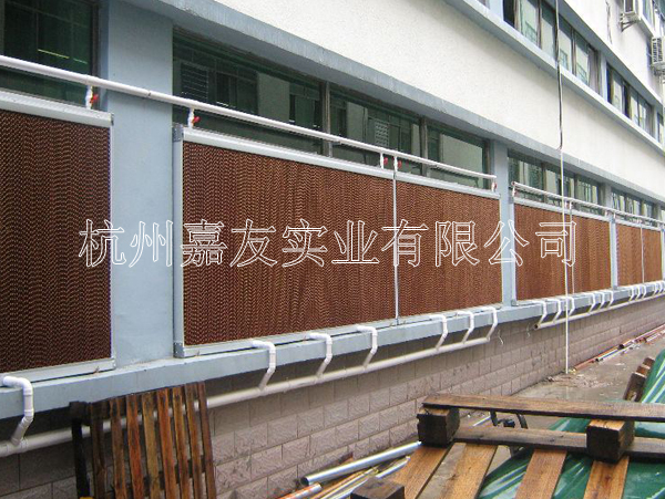 廠房降溫水簾通風系統