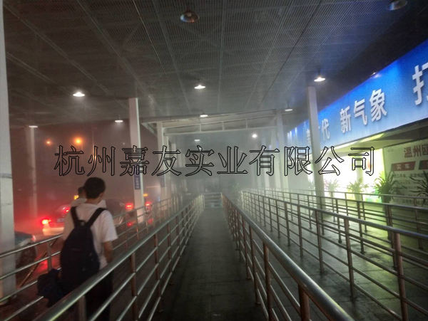 夏季如何實現戶外自動降溫?